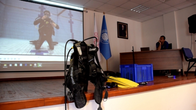 Su altı arkeolojisinde görev alan personele eğitim